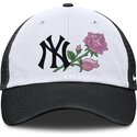 justerbar-sort-og-hvid-trucker-kasket-mothers-day-club-unstructured-fra-new-york-yankees-mlb-fra-nike
