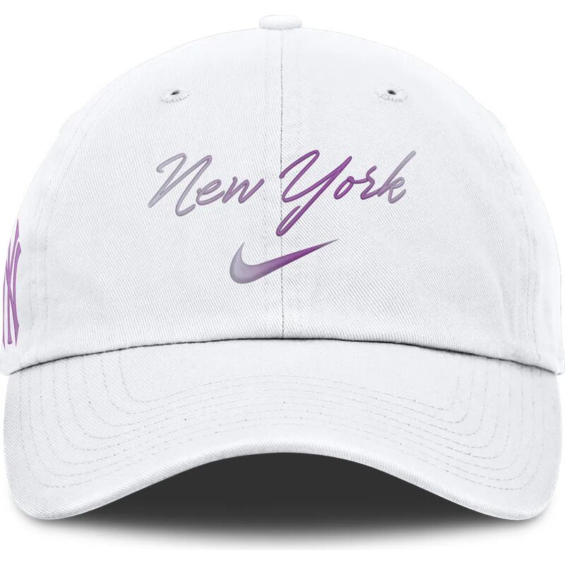 hvid-justerbar-buet-kasket-mothers-day-club-unstructured-organic-cotton-fra-new-york-yankees-mlb-fra-nike hvid-justerbar-buet-kasket-mothers-day-club-unstructured-organic-cotton-fra-new-york-yankees-mlb-fra-nike