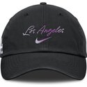 sort-justerbar-buet-kasket-mothers-day-club-unstructured-organic-cotton-fra-los-angeles-dodgers-mlb-fra-nike