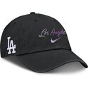 sort-justerbar-buet-kasket-mothers-day-club-unstructured-organic-cotton-fra-los-angeles-dodgers-mlb-fra-nike