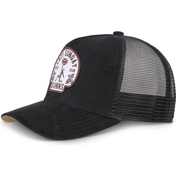 Sort Lazy Classic HFT trucker-kasket fra Djinns