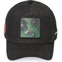 sort-snapback-kasket-med-buet-skygge-shenron-dbs7-she-dragon-ball-fra-capslab