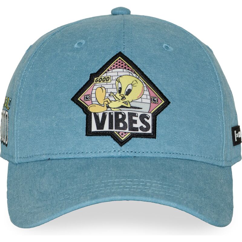 bla-snapback-kasket-med-buet-skygge-pip-loo13-pcblifb-looney-tunes-fra-capslab