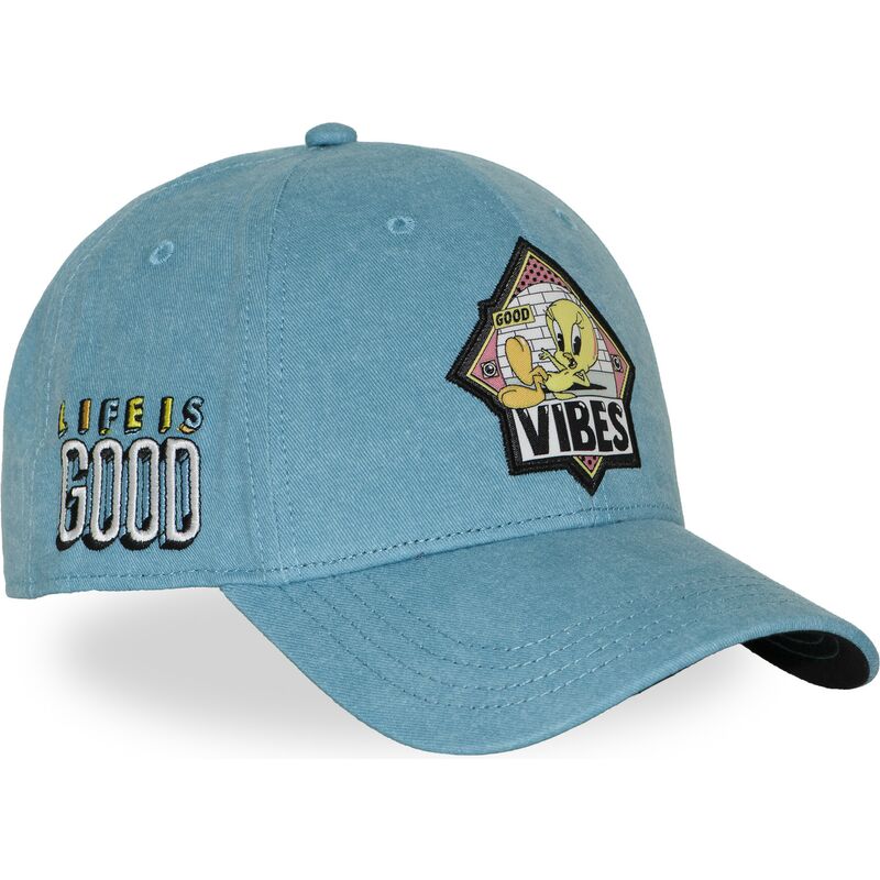 bla-snapback-kasket-med-buet-skygge-pip-loo13-pcblifb-looney-tunes-fra-capslab