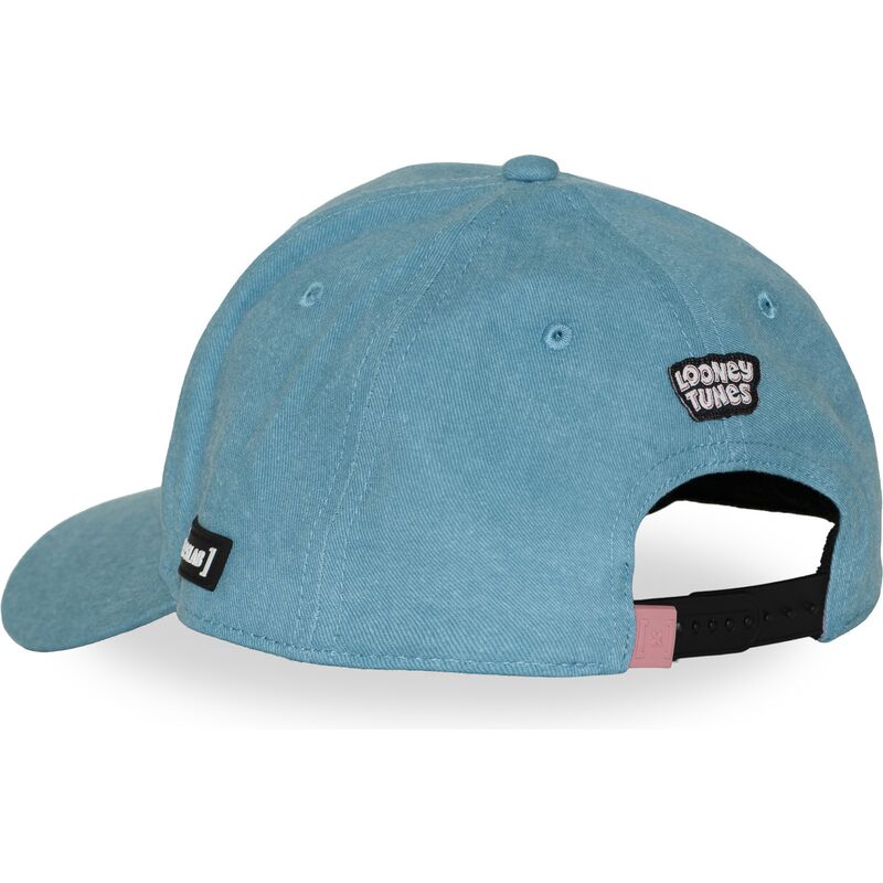 bla-snapback-kasket-med-buet-skygge-pip-loo13-pcblifb-looney-tunes-fra-capslab