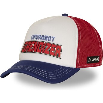 Multifarvet trucker-kasket Robot Grendizer GOL7 UFOB fra Capslab