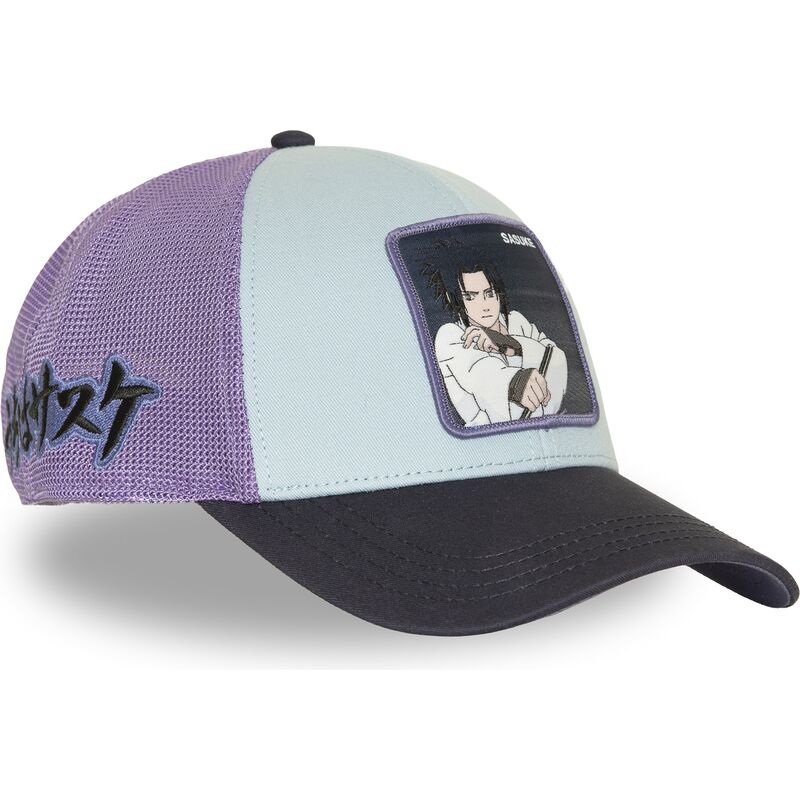 bla-og-violet-multifarvet-trucker-kasket-sasuke-uchiha-ns6-sasb-naruto-fra-capslab bla-og-violet-multifarvet-trucker-kasket-sasuke-uchiha-ns6-sasb-naruto-fra-capslab