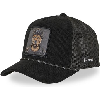 Trucker kasket sort Bad Dog HIP BADB Hip Hop Dogz fra Capslab