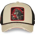 beige-og-sort-trucker-kasket-ulv-wise-bea3-wisb-beasts-fra-capslab
