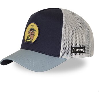 Kasket trucker marineblå Joe Dalton LCK3 JOEB Lucky Luke fra Capslab