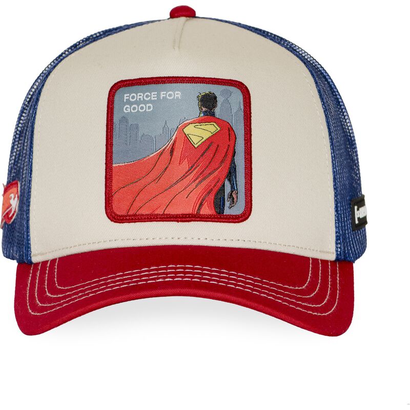 kasket-trucker-multifarvet-superman-force-for-good-dc12-abovb-dc-comics-fra-capslab