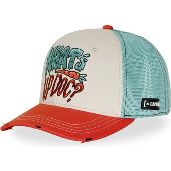 Flerfarvede trucker kasket Bugs Bunny LOO13 PCSWUDB Looney Tunes fra Capslab