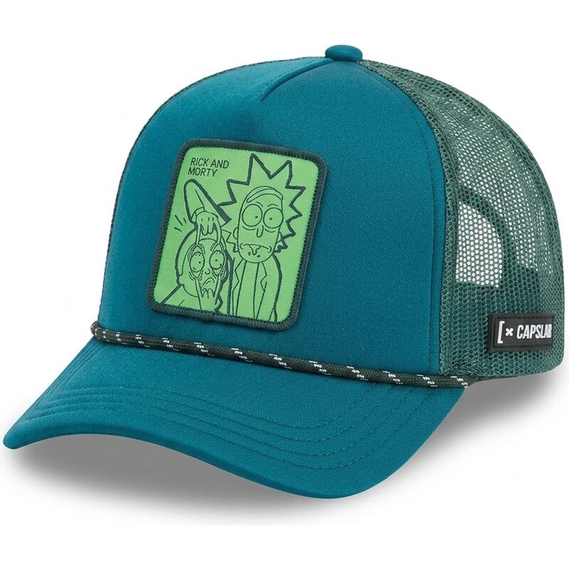 gron-trucker-kasket-rick-and-morty-rem7-ctfoamdb-fra-capslab