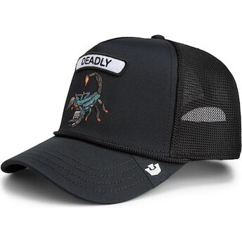 Kasketter buet sort snapback GB2 Deadly Scorp The Rocker The Farm Goorin Bros.