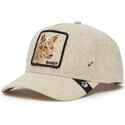 buet-beige-snapback-kasket-bandit-coyote-cloth-rugged-comfort-the-farm-fra-goorin-bros