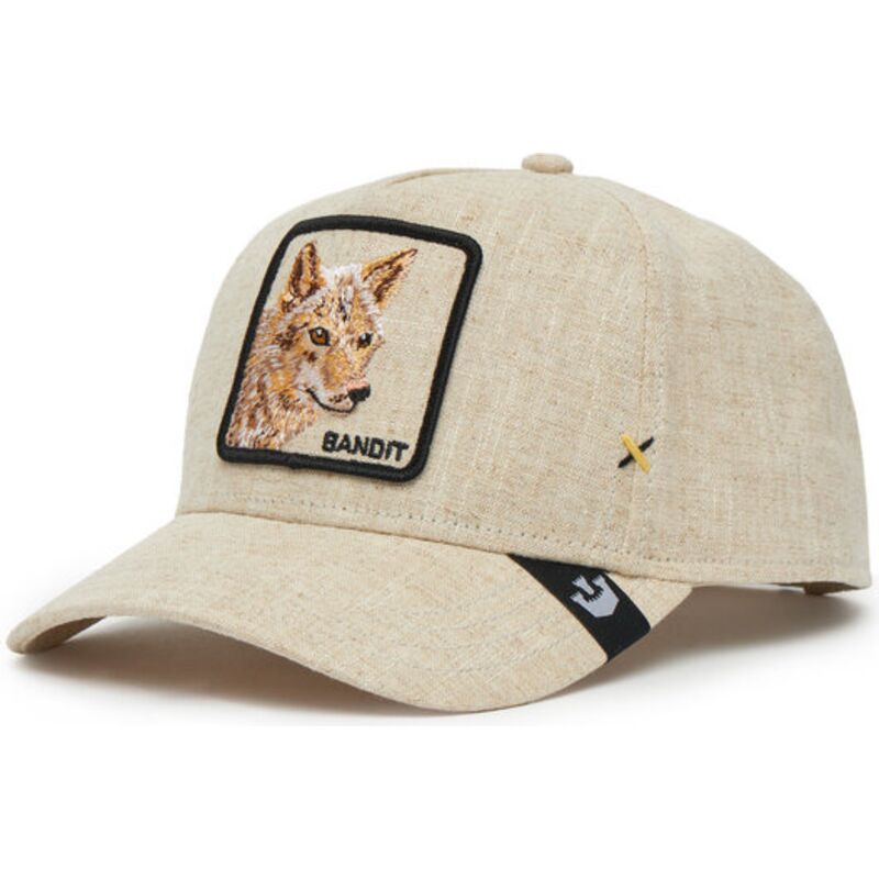 buet-beige-snapback-kasket-bandit-coyote-cloth-rugged-comfort-the-farm-fra-goorin-bros