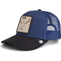 trucker-kasket-bla-og-sort-okse-two-tone-skull-grit-the-farm-fra-goorin-bros