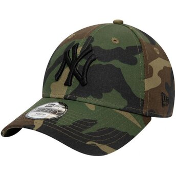 Kasketter buet camouflage justerbar rem til barn 9FORTY League Essential fra New York Yankees MLB af New Era