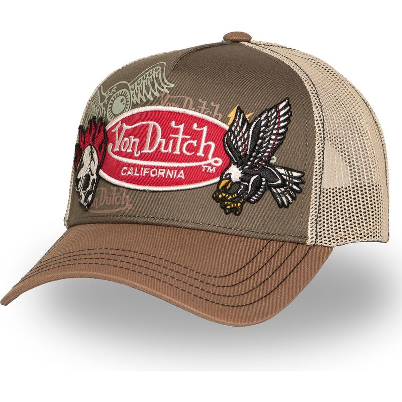 brun-trucker-kasket-patches12-fra-von-dutch