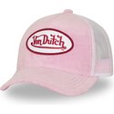 lyserod-og-hvid-trucker-kasket-kylie-p-fra-von-dutch