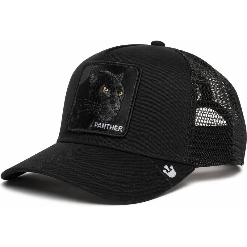 sort-trucker-kasket-panter-the-black-panther-core-combo-the-farm-fra-goorin-bros