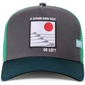 kasketter-buet-gron-snapback-go-left-hft-af-coastal