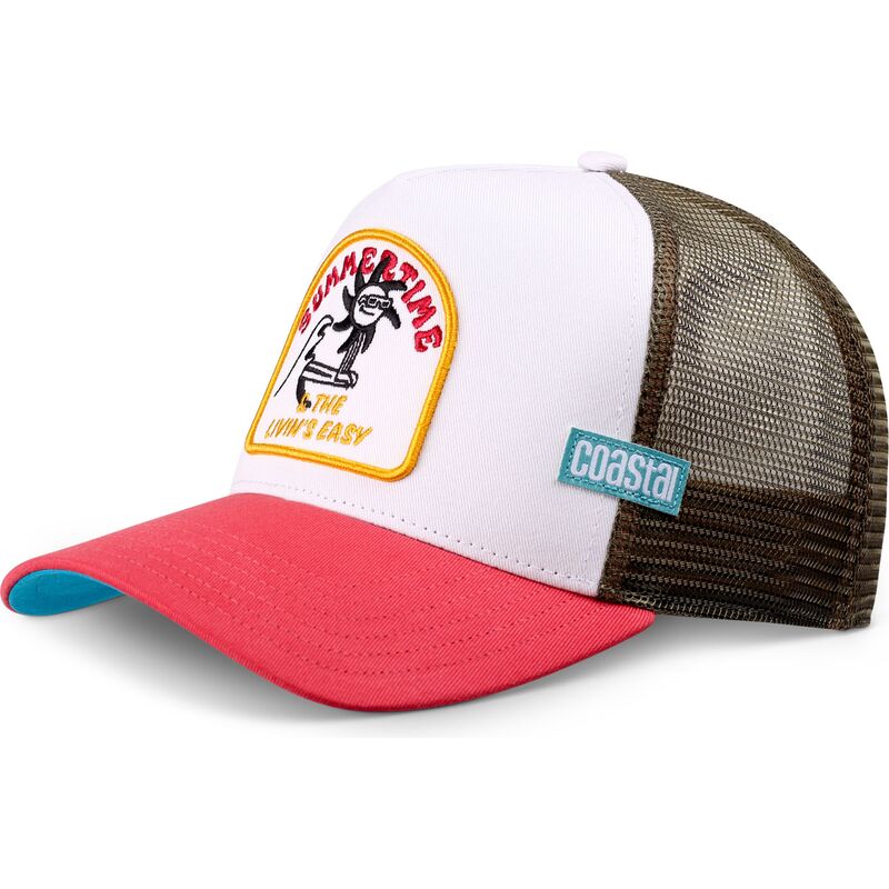 kasketter-buet-flerfarvet-snapback-summertime-hft-af-coastal