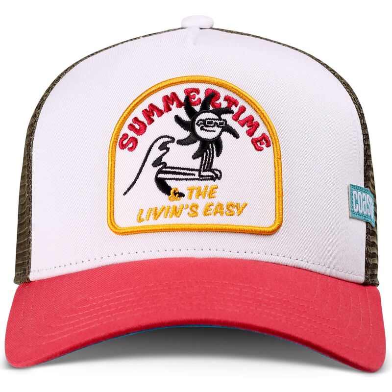 kasketter-buet-flerfarvet-snapback-summertime-hft-af-coastal