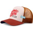 kasketter-buet-brun-snapback-surfing-sucks-af-coastal