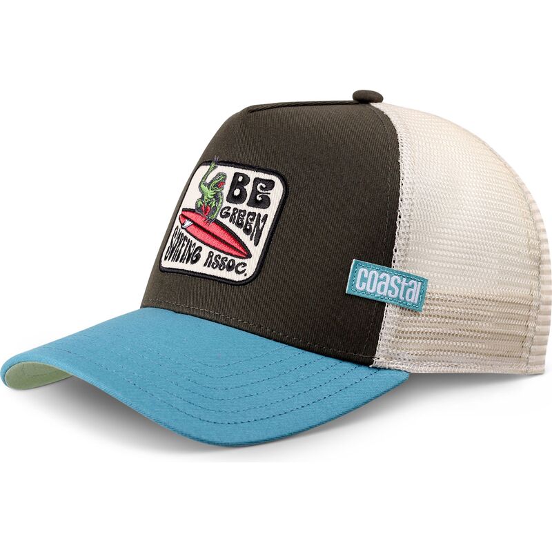 kasketter-buet-flerfarvet-snapback-be-green-hft-af-coastal