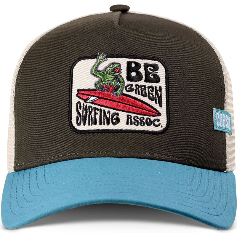 kasketter-buet-flerfarvet-snapback-be-green-hft-af-coastal