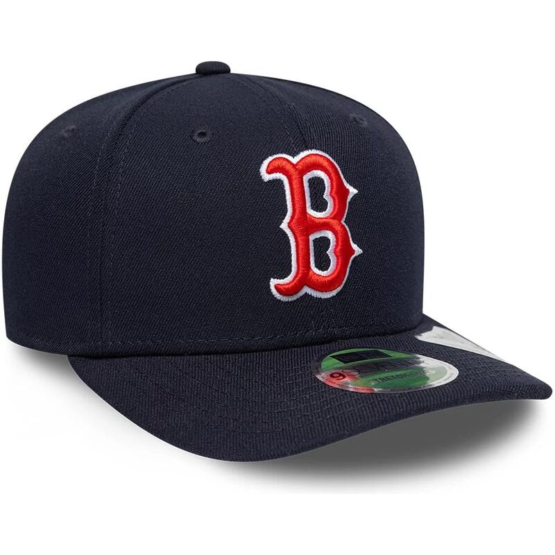 kasketter-buet-marinebla-snapback-9seventy-stretch-snap-player-replica-fra-boston-red-sox-mlb-af-new-era