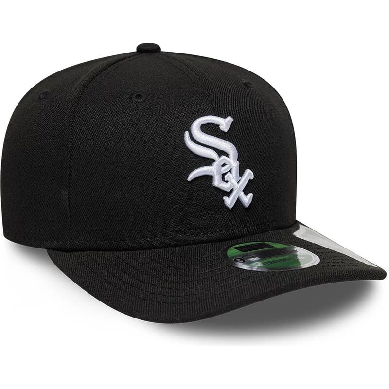 kasketter-buet-sort-snapback-9seventy-stretch-snap-player-replica-fra-chicago-white-sox-mlb-af-new-era