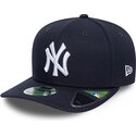 kasketter-buet-marinebla-snapback-9seventy-stretch-snap-player-replica-fra-new-york-yankees-mlb-af-new-era