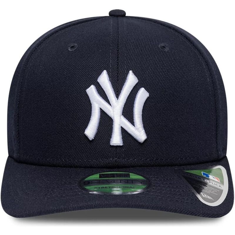 kasketter-buet-marinebla-snapback-9seventy-stretch-snap-player-replica-fra-new-york-yankees-mlb-af-new-era
