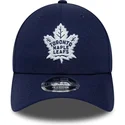 kasketter-buet-marinebla-snapback-9forty-m-crown-team-fra-toronto-maple-leafs-nhl-af-new-era