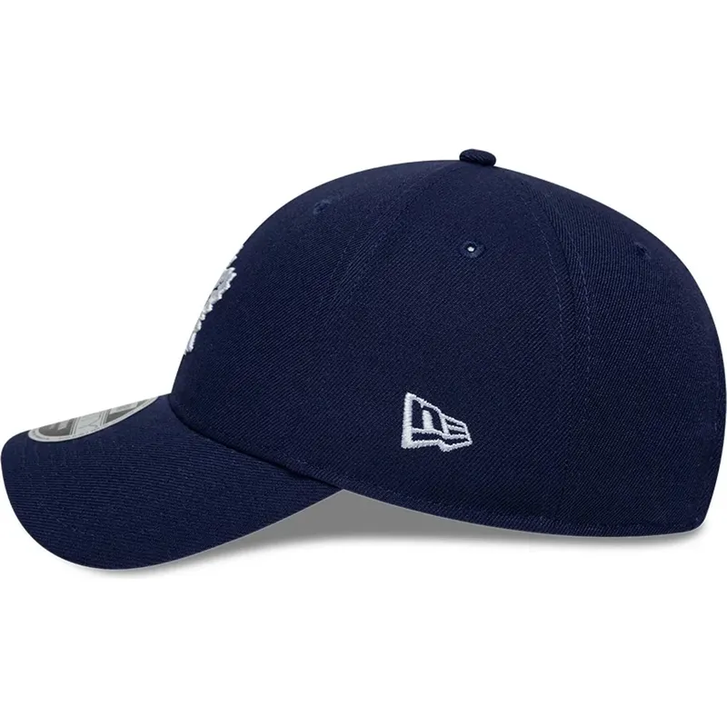 kasketter-buet-marinebla-snapback-9forty-m-crown-team-fra-toronto-maple-leafs-nhl-af-new-era
