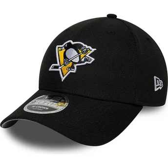 Kasketter buet sort snapback 9FORTY M-Crown Team fra Pittsburgh Penguins NHL af New Era