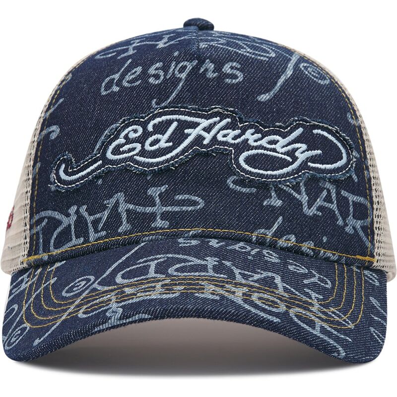 kasketter-buet-marinebla-snapback-don-denim-af-ed-hardy kasketter-buet-marinebla-snapback-don-denim-af-ed-hardy