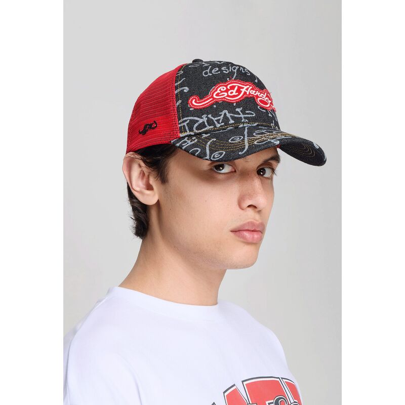 kasketter-buet-sort-snapback-don-denim-af-ed-hardy