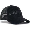 kasketter-buet-sort-snapback-core-silver-diamante-velour-af-ed-hardy