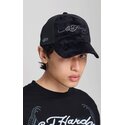 kasketter-buet-sort-snapback-core-silver-diamante-velour-af-ed-hardy