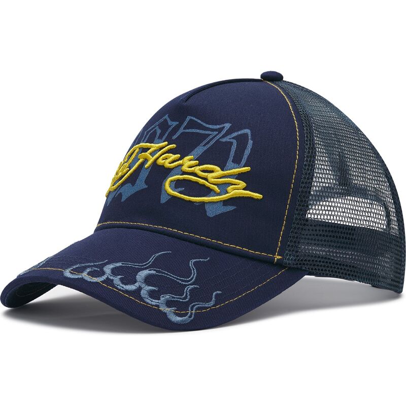 kasketter-buet-marinebla-snapback-1971-af-ed-hardy