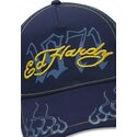 kasketter-buet-marinebla-snapback-1971-af-ed-hardy