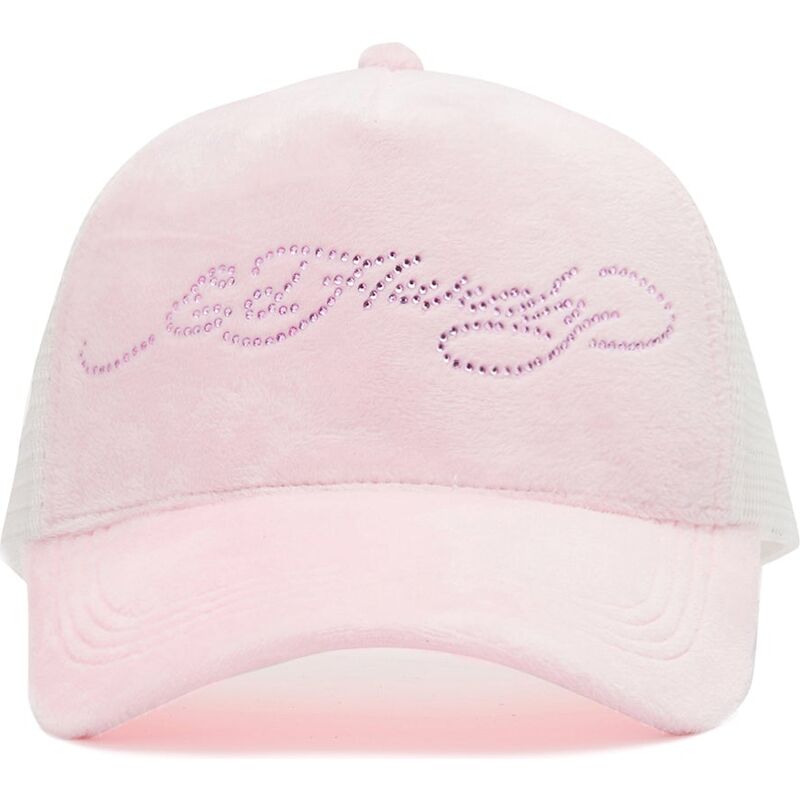 kasketter-buet-lyserod-snapback-diamante-velour-af-ed-hardy kasketter-buet-lyserod-snapback-diamante-velour-af-ed-hardy