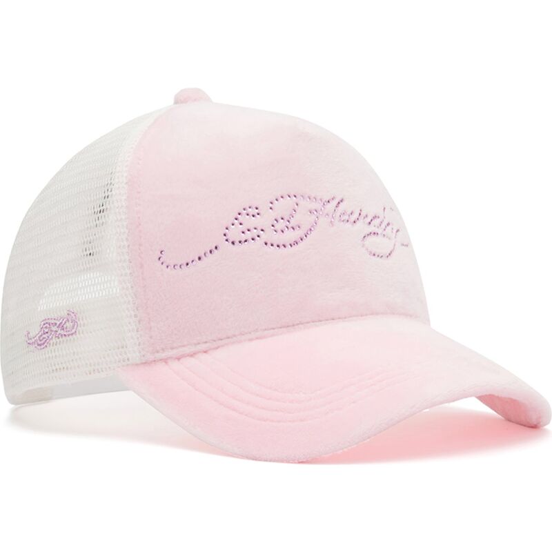 kasketter-buet-lyserod-snapback-diamante-velour-af-ed-hardy kasketter-buet-lyserod-snapback-diamante-velour-af-ed-hardy