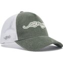 kasketter-buet-gron-snapback-embroidery-applique-cord-af-ed-hardy