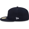 kasketter-flad-marinebla-tilpasset-59fifty-hall-of-fame-fra-new-york-yankees-mlb-af-new-era