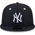 kasketter-flad-marinebla-tilpasset-59fifty-all-star-game-workout-fra-new-york-yankees-mlb-af-new-era