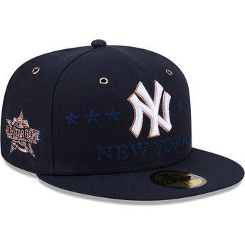 Kasketter flad marineblå tilpasset 59FIFTY All Star Game fra New York Yankees MLB af New Era